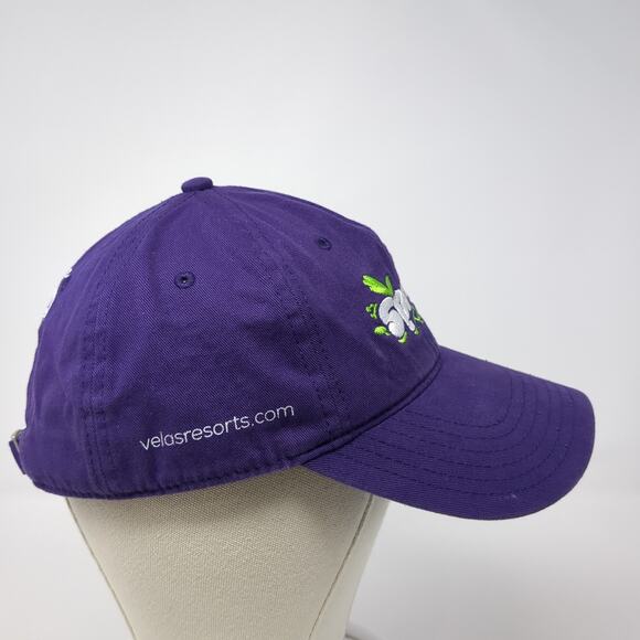 Spring Hips Club by Vela Resort Baseball Hat Purple OS Adjustable Explosion Caps - Picture 5 of 9